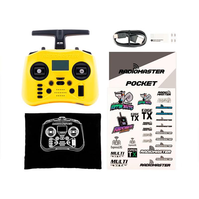 

Radiomaster Pocket ELRS Hall Gimbal Remote Controller, Dopamine Edition