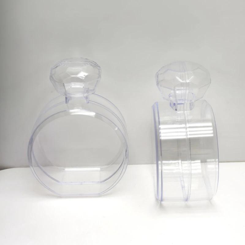 

Perfume Bottle Portable Decoration Multipurpose Container Unique Acrylic Empty Bottle Perfume Dispenser Eternal Flower Bottle