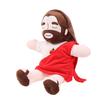 1Pc Children Music Sleep Companion Soothing Breathing Jesus Plush Doll Ornaments Four-Gear Adjustment Christmas Toy Decoration