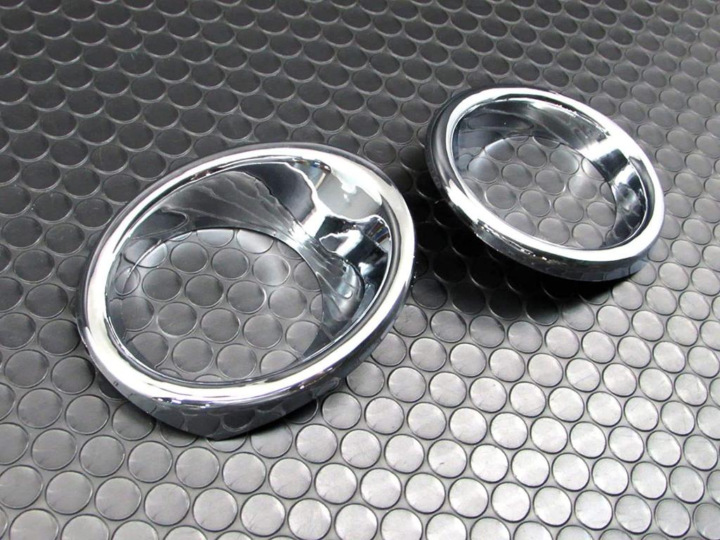BRIGHTZ Chrome Fog Light Covers Type A for Voxy Voxye 80/85 (Pre-facelift) [FOG-COV-077] ZRR80G, ZRR85G, ZRR80W, ZRR85W, ZWR80G, ZRR, ZWR, ZRR80, R80,