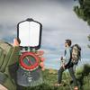 Portable Digital Compass Luminous Compass with LED Light Camping Survival Compass Fluorescent Ring Compass for Outdoor Adventure