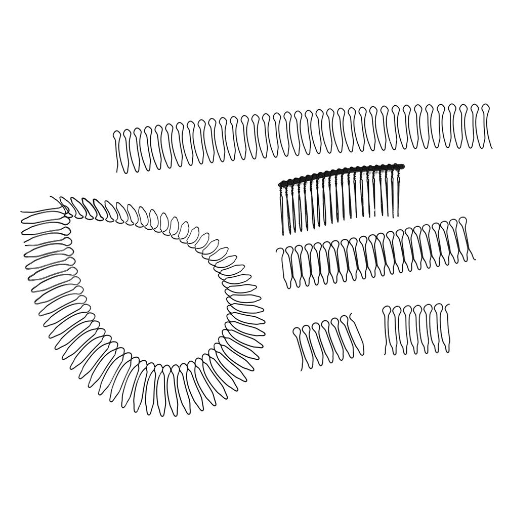 Hold Invisible Hair Finishing Clip Baby Hair Tame Hairstyle Fixed U Shape Hair Finishing Fixer Comb