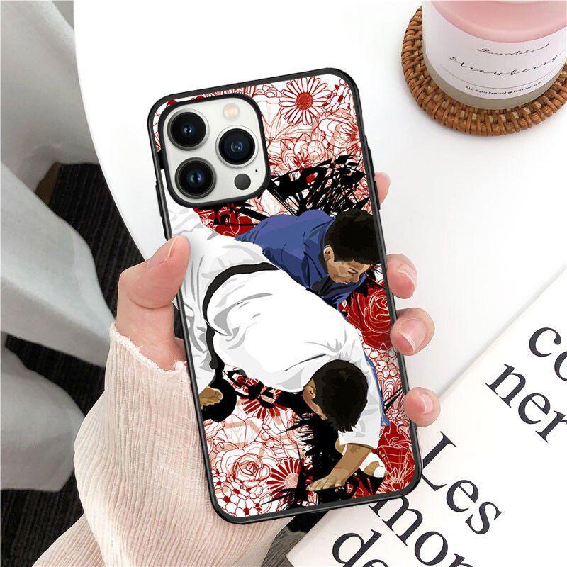 Weiche Hülle Japan Aikido Judo Fitness Handyhülle Für iPhone 14pro 11pro 12 13pro max 5s 6s xs 7 8plus SE xr 12mini Coque Hüllen