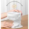 CHIGO Small Fan Home Student Dormitory Office Desk Flip Fan USB Desk Clip Fan