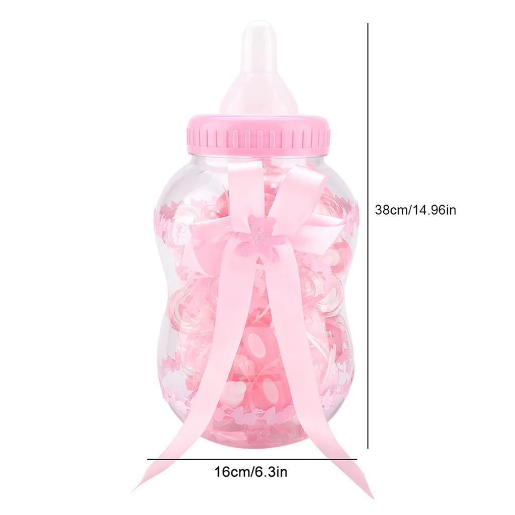 30pcs Cute Feeding Bottle Shape Candy Boxes for Event Christening Party Decoration