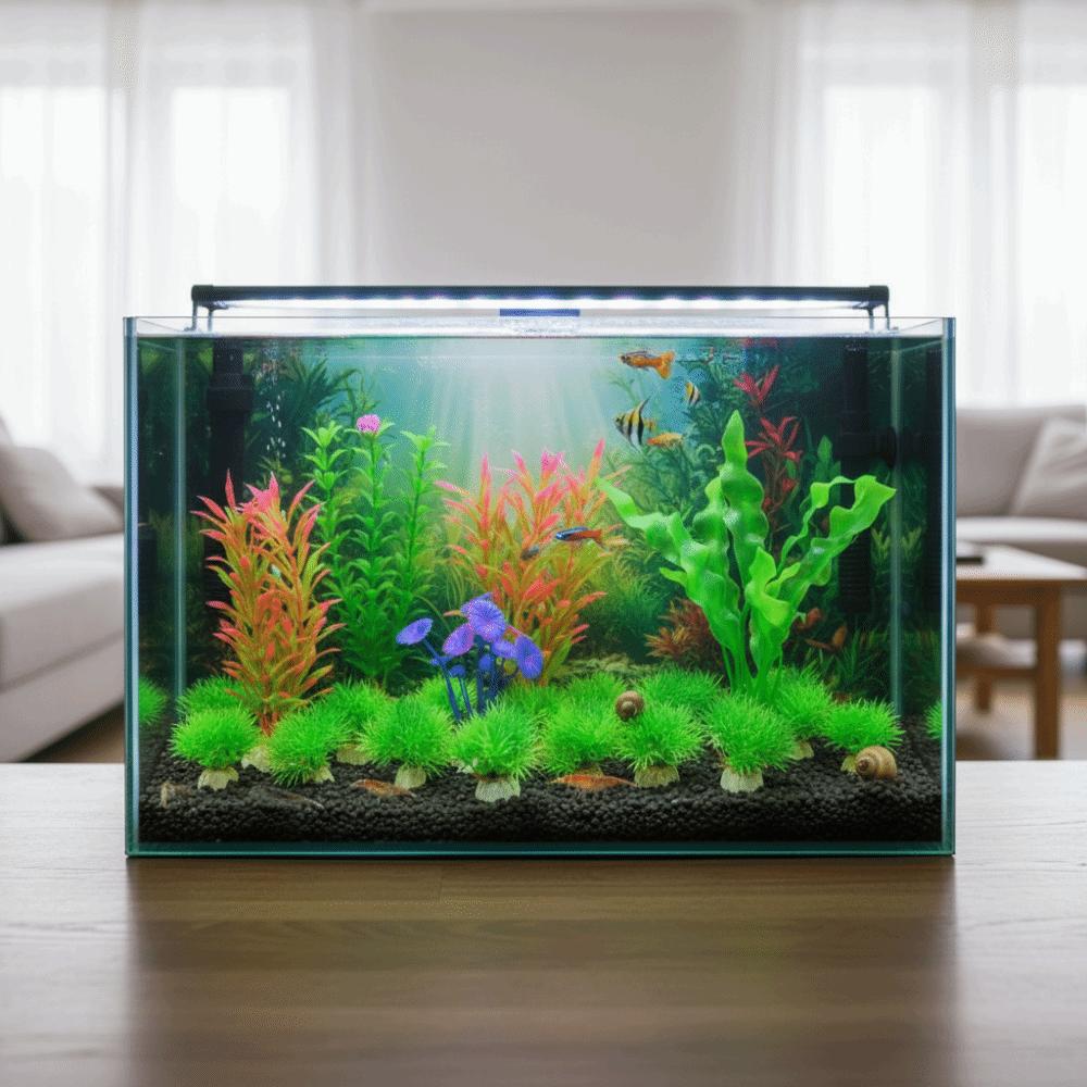 Natural Look Simulation Aquatic Plant Plastic Green Water Grass Fish Tank Grass  Aquarium Landscape