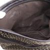 Fendi One Belt Shoulder Bag Zucchino Brown Canvas Unisex Used