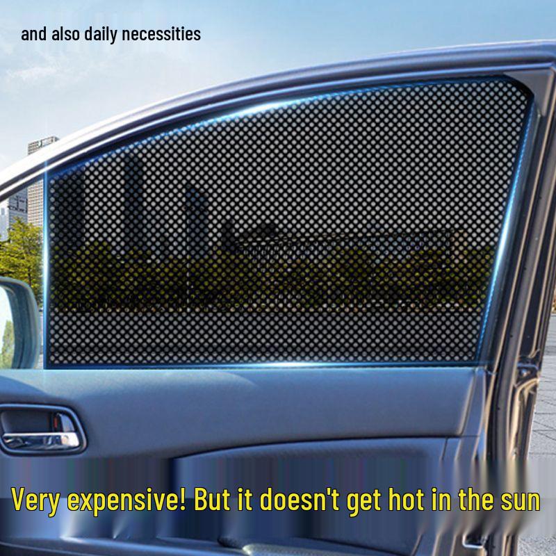 Car Sunshade & Mosquito Net: Heat Insulation Window Screen & Durable Sun Block