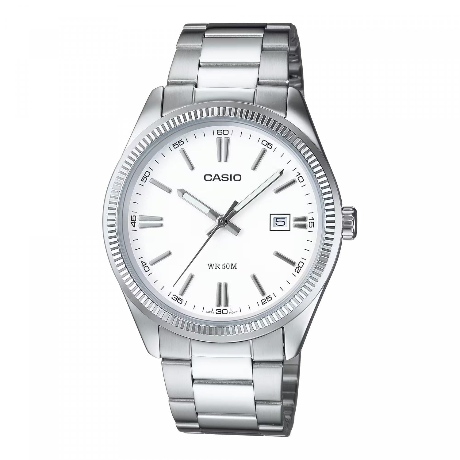Casio, Armbanduhr, Mtp-1302pd-7a1vef, Silber, (Analoguhr, 38.50 mm) - Bild 5