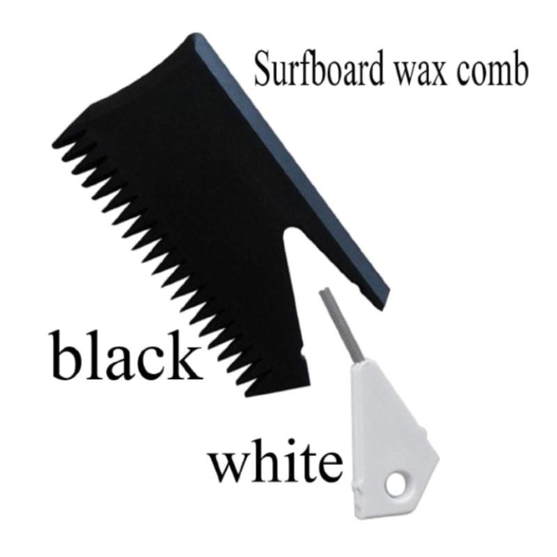 Surfboard Wax Comb Scraper with Fins Key Surfboard Wax Cleaner Maintenance Tool NonSlip Wax Scraping Comb for Water Sport