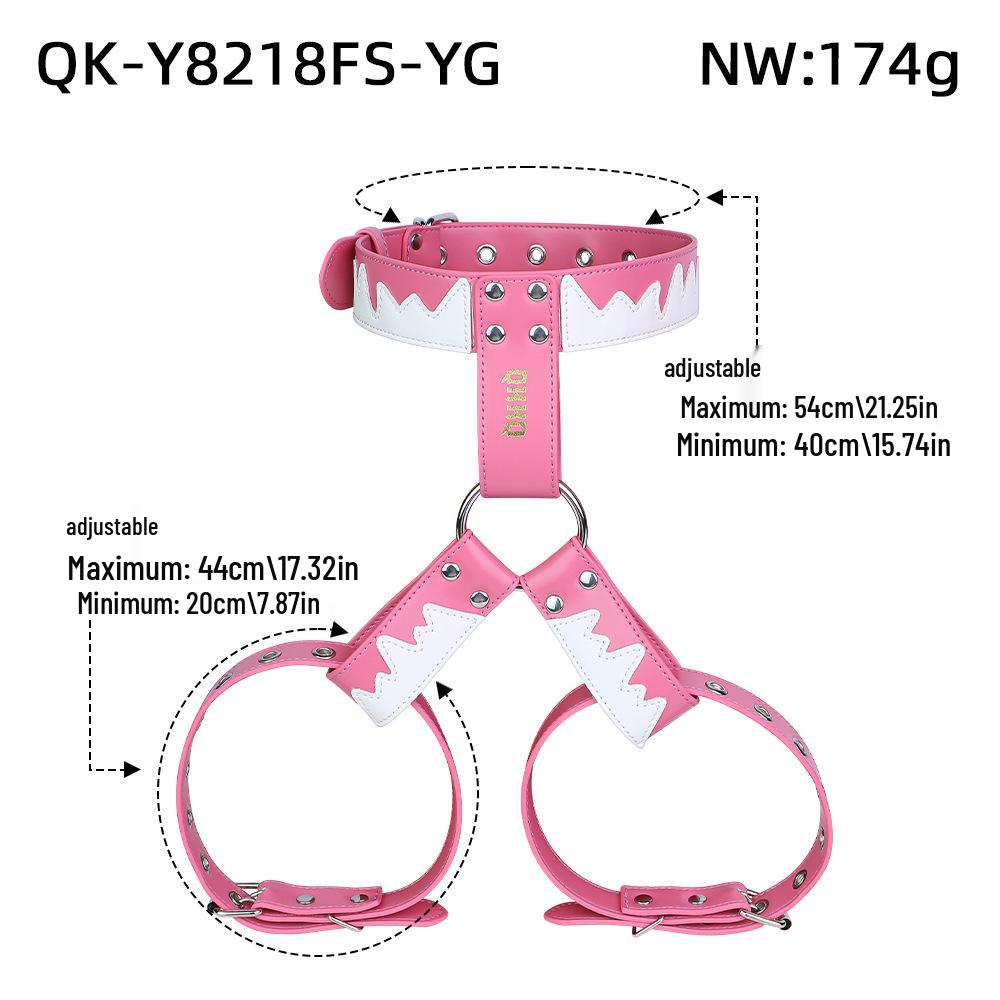 QKKQ Women's Wearable Erotic Breast Restraint & Stimulation Toy for Couples