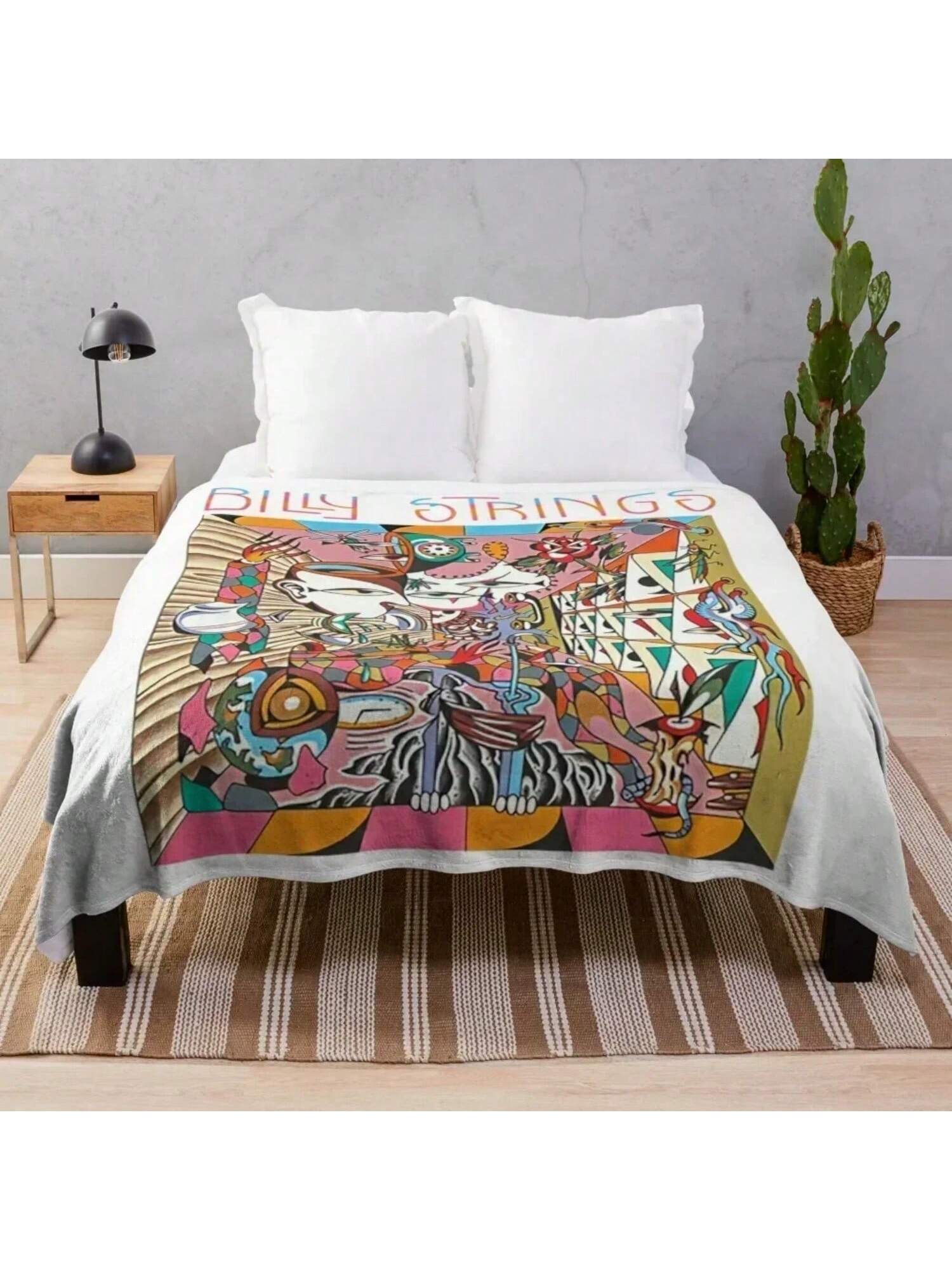 Billy Strings T-ShirtBilly Billy Throw Blanket Hair Thins Sleeping Bag Decorative Beds Blankets S разноцветный