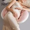Hip Support Pregnancy Pillow with Adjustable Belly Wedge Travel-friendly Pregnant Removable Padding Ergonomic Design Abdomen Back Body Rapid Recovery