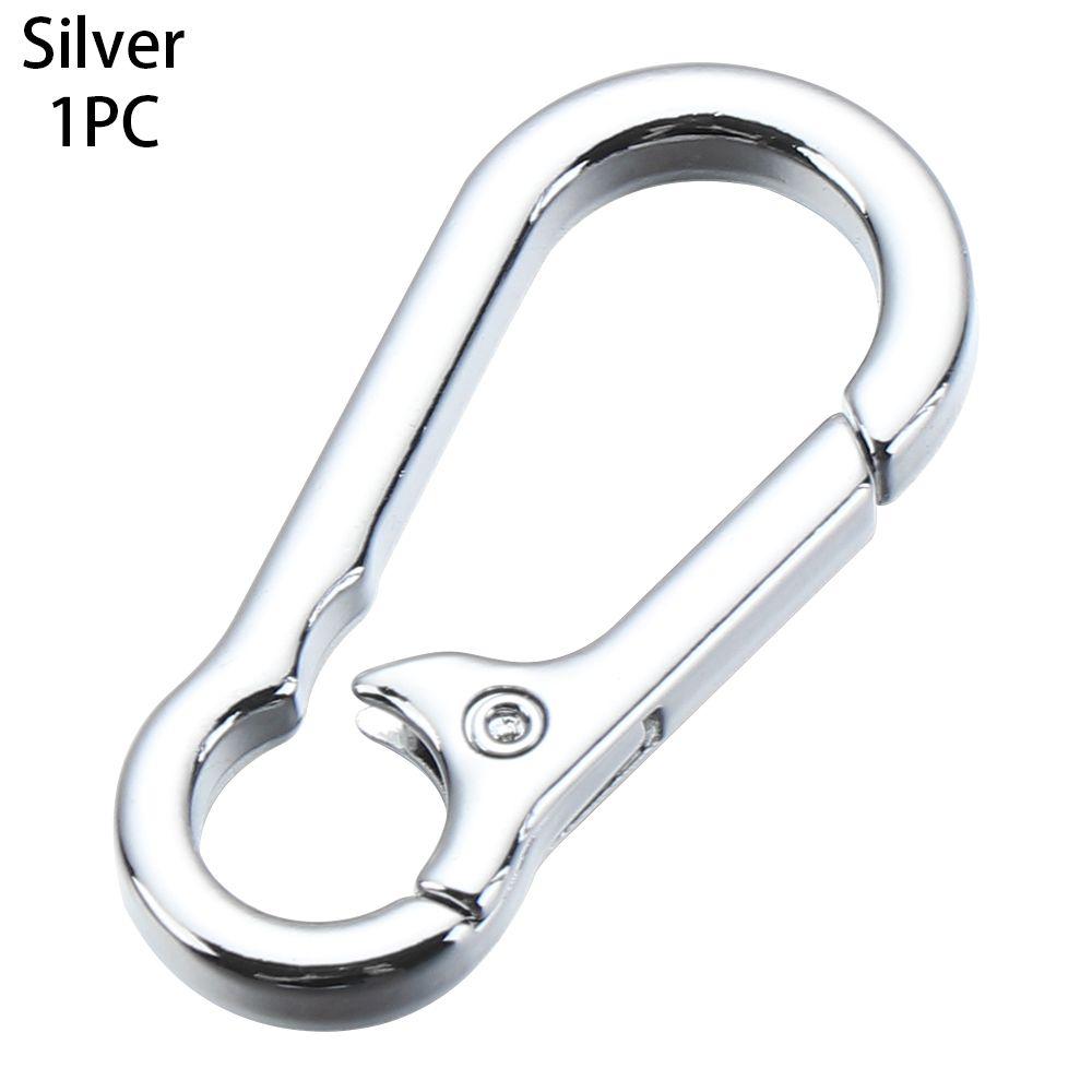 Push Trigger Plated Gate Bag Belt Buckle Carabiner Purses Handbags Snap Clasp Clip Spring Buckles