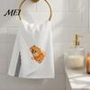 Dog Embroidered Towels Cute Puppy Tea Towel, Corgi Dachshund Kitchen Dish Absorbent Accessories for Owners Quick Dry Hand Towel Lovers Bathroom
