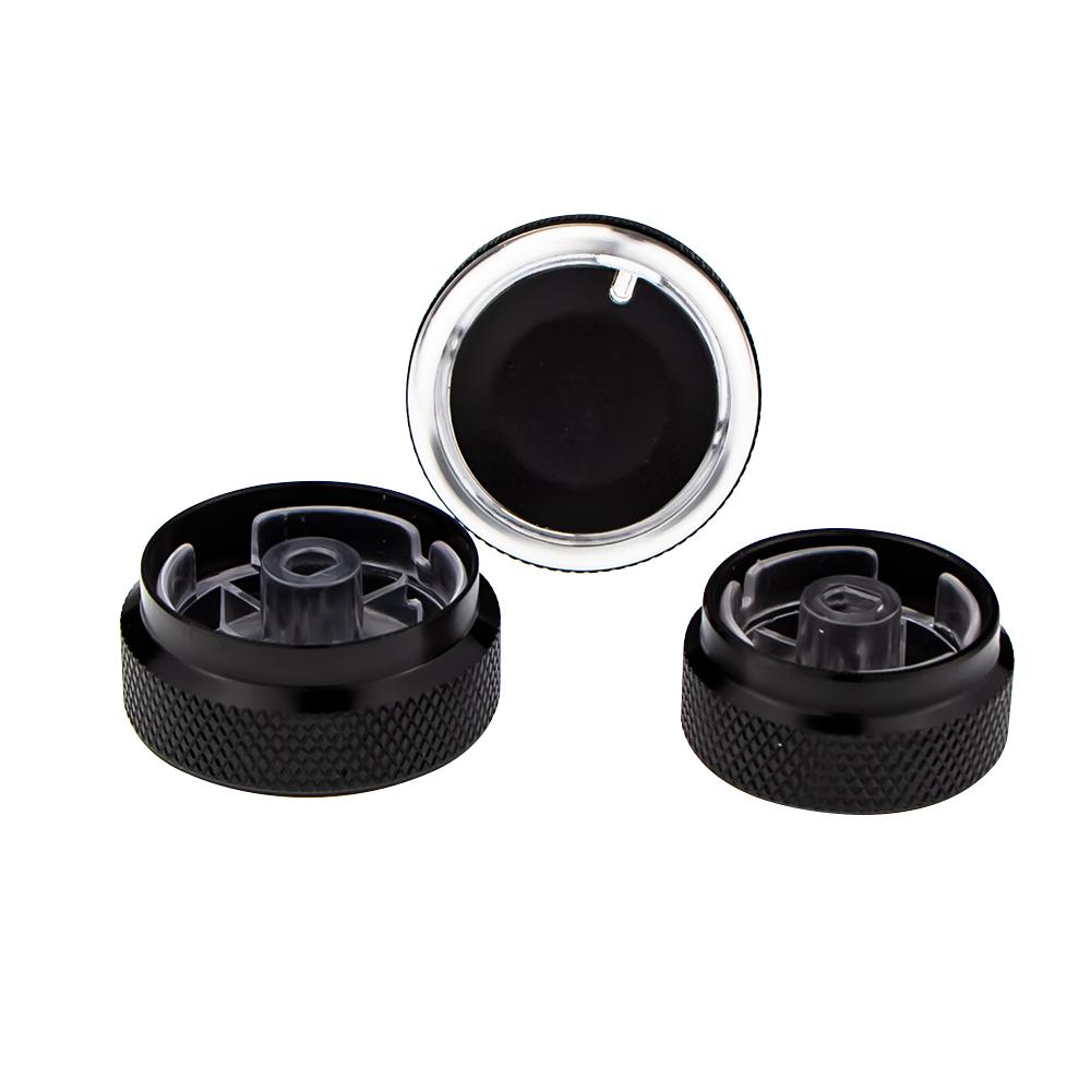 Accessories For Hyundai Elantra 2004-2016 Air Conditioning Knob Aluminum Alloy AC Knob Heat Control Button Replacement 3pc