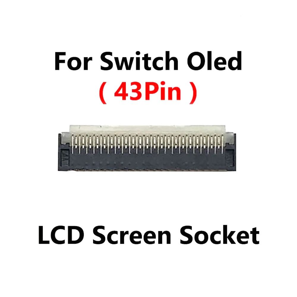 Repairing Contact Socket Spare Parts LCD Screen Socket Replacement FPC Connector