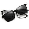 2507 Magnetic Polarized Sunglasses: Single Lens, Dual Use, Myopia Compatible, UV & Glare Protection for Men & Women