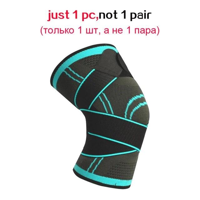 Sports Fitness Knee Pads Elastic Band Nylon Sports Compression Cuffs For Basketball, Running, Volleyball, Cycling