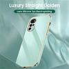 Glossy Plated Phone Case For Motorola Moto G10 G20 G30 G50 G60 G52 G32 G73 G23 G82 G84 E13 E20 E22 E32 Silicone Protector Cover