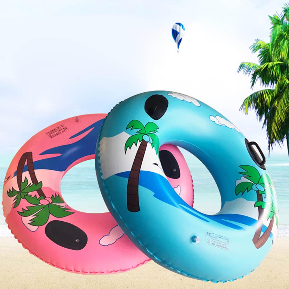 inflatable ring with handles