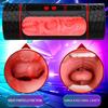 New 18+ Automatic Male Masturbator Cup Timing Vibrator Dual Channel Vagina Blowjob Pocket Sex Toy Pocket Masturbation For Men Adult Goods
