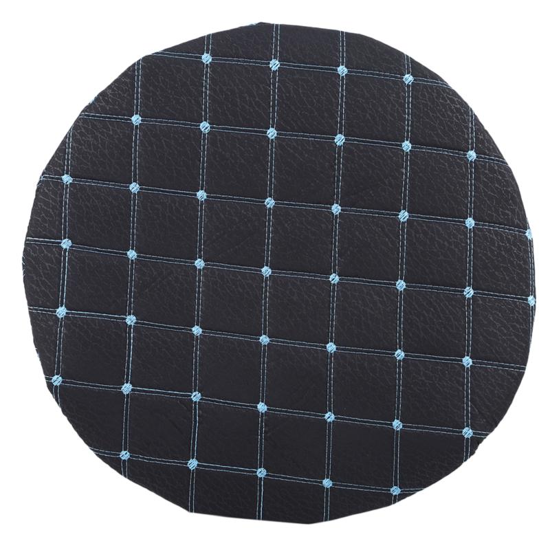 Круглые чехлы для стульев в столовой защитные чехлы для барных стульев из хлопчатобумажной ткани чехлы для стульев в столовой для стоматолога парикмахерской чёрный 2158₽