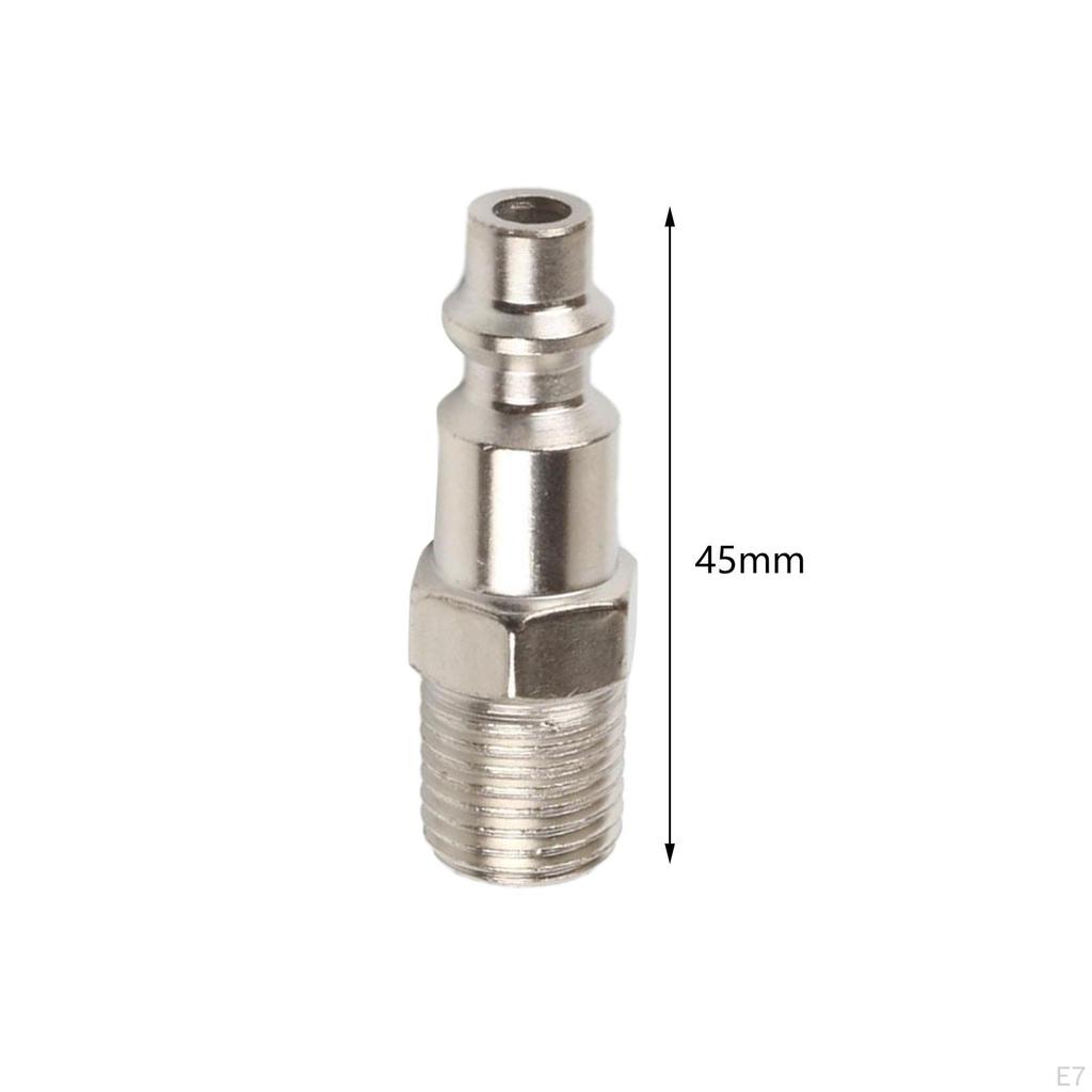 5 Piece Air Connector and Coupler Set for Hose Fittings