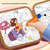 Wiederverwendbares magisches Wasser-Malbuch für Kinder - Früherziehung und ruhiges Aktivitätsspielzeug