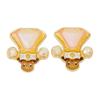 Pokemon Center Official Normal Terrastal Eevee Earrings