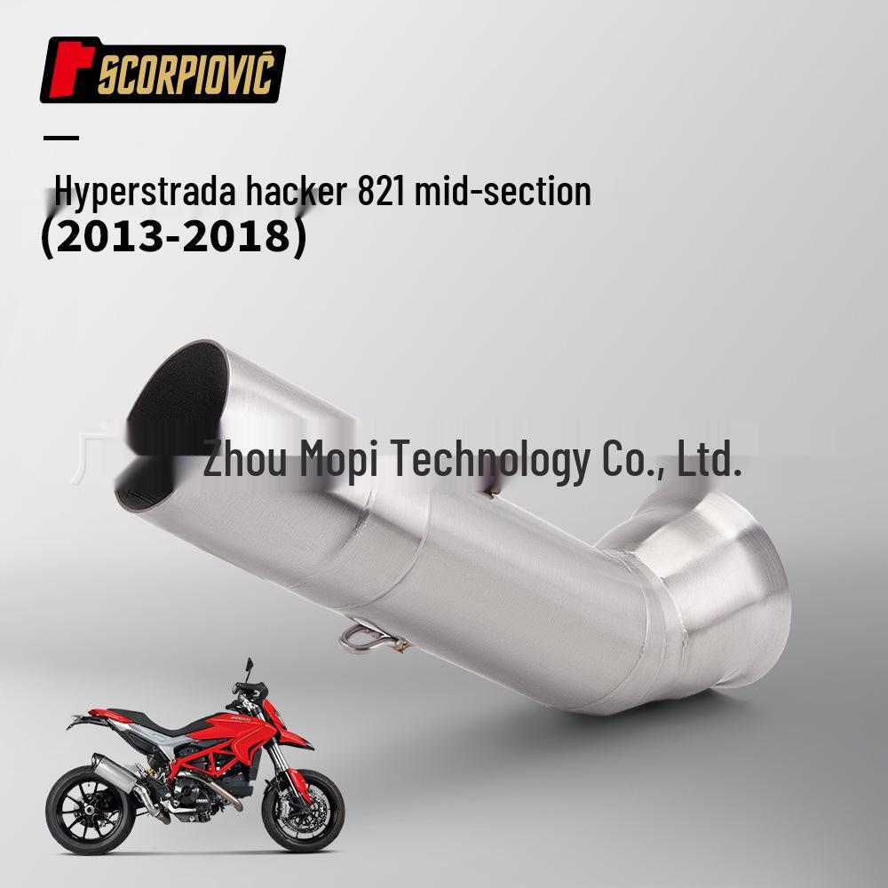 

Hyperstrada Hacker 821 Mid-Rear Stainless Steel Mod (2013-2018 Motorcycle)