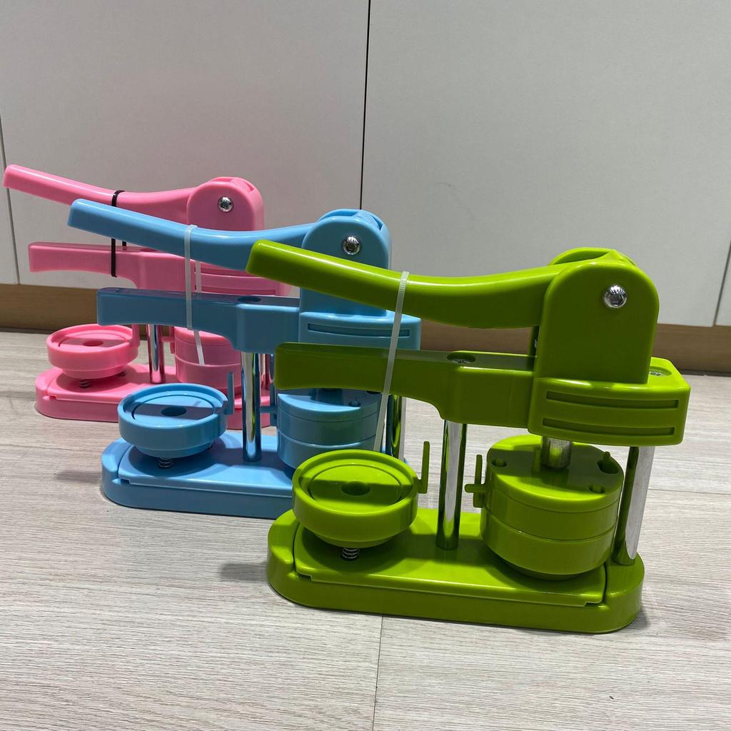 Manual Rotary Badge and Pin Maker - Creative Medal and Card Press Machine