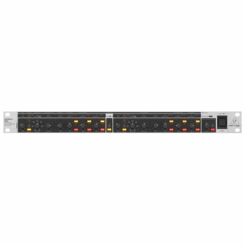 Behringer SUPER-X PRO CX3400 V2 Crossover, Stereo 2-Way/3-Way, Mono 4-Way