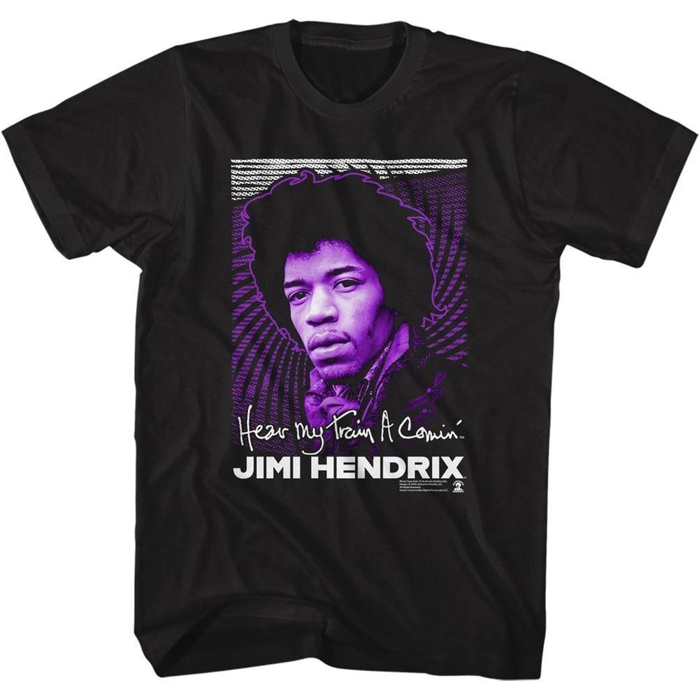 Jimi Hendrix Hear My Train A Comin Music Shirt Unisex T-Shirt XL