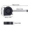 50x50x15mm Low Noise 3D Printer Hotend Cooling Fan Heat Dissipation Installation Accessories for P1P/P1S 3D Printer