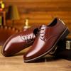 Foreign Trade 47 Large Size 48 Men's Business Dress Leather Shoes British Style Black Wedding Groom Pointed Leather Shoes