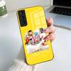 Coque de téléphone B-Bobs B-Burgers Pour Samsung S26 S25 S24 FE S23 S22 S21 Plus S20 Ultra Note20Ultra Couvercle en Verre Noir