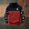 2025 Men's Autumn/Winter Casual Christmas Hoodie