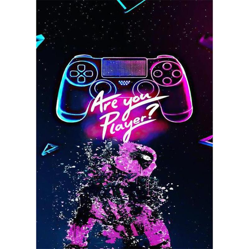 5D DIY Diamond Painting Bizarre Anime Graphics Diamond Embroidery Cross Stitch Kit Full Rhinestone Mosaic Home Decor