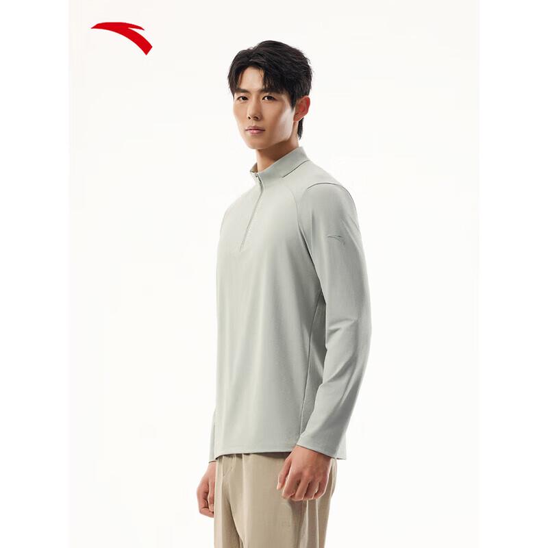 ANTA Men s Lin Xiaojun Collection Moisture-Wicking Long Sleeve Training T-shirt XL