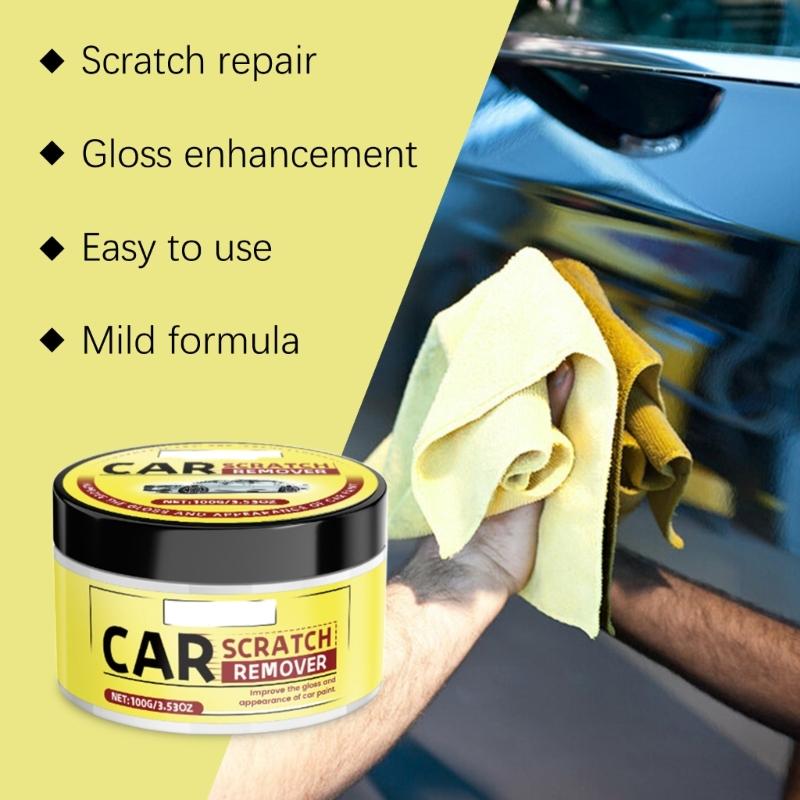 Repairing Polishing Wax Universal Car Surfaces Paint Restorer Car Scratch Repair Wax 100G/3.53oz Car Scratches Remover
