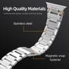 Stainless Steel Strap for Apple Watch Ultra 3/2/1 49mm 46mm 45mm 44mm 42mm Metal Magnetic Band IWatch Series 11 10 9 8 7 6 SE 5