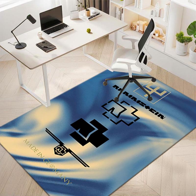 1PC German Rams Print Rug - Home Decoration Carpet For Living Room Bedroom Flooring Computer Chair Area Rug