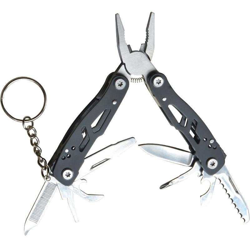 ALMIGHTY EAGLE PC22 Model 11-in-1 Multitool Mini Pocket Folding Stainless Steel Screwdriver Pliers Saw Blade File OEM