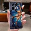 Unique Design Pattern Phone Case For Infinix Note 40 5G/X6851/X6852 Shockproof Soft Casing Soft TPU Transparent Back Cover