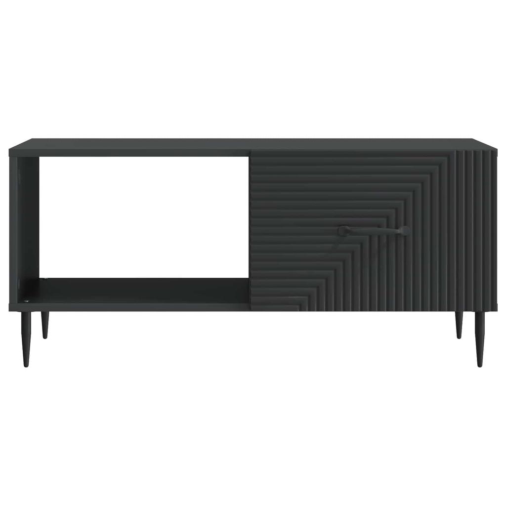 Coffee Table Black 90 x 50 x 40 cm Particleboard