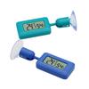 1pcs Reptile Digital Thermometer Hygrometer with Suction Cup 360 Degree Rotating Indoor Temperature Sensor Humidity Meter Gauge