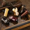 Fishing Wheel Modification Grip Solid Wood Handle Replacement Casting Reel Handle Baitcasting Fishing Reel Rocker Handle