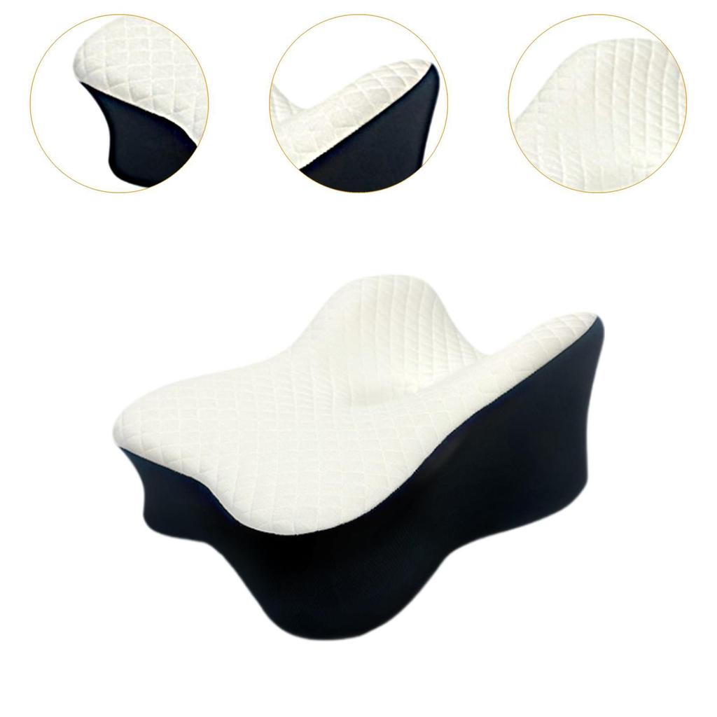 Leg Support Pillow for Side Sleepers, Memory Foam Design for Comfort