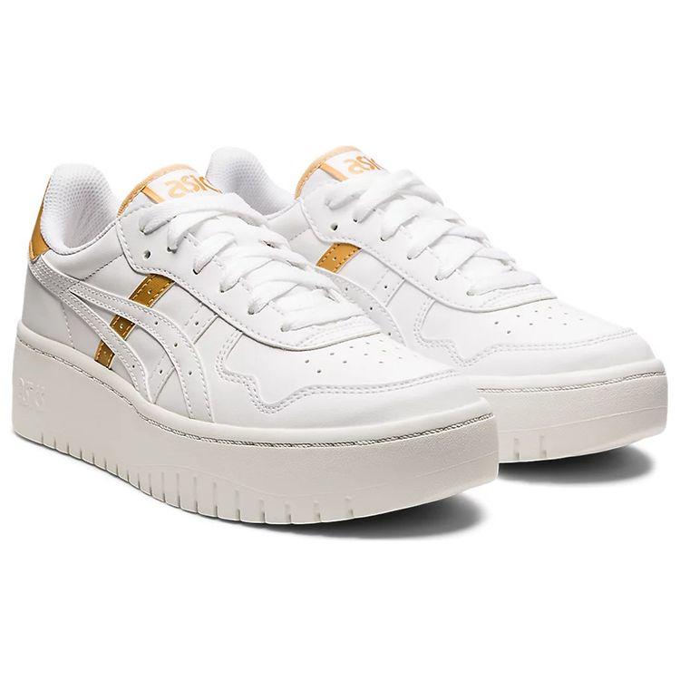 Asics Japan S Platform White Gold Women Sneakers 1202A302-100